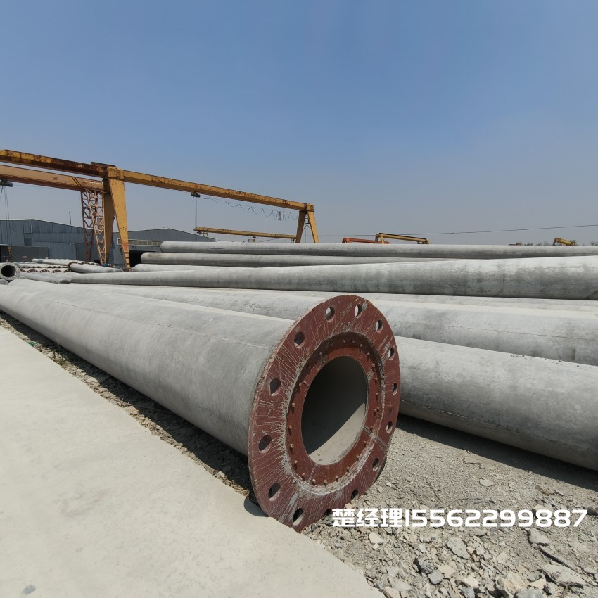 昂仁12米无拉线电杆